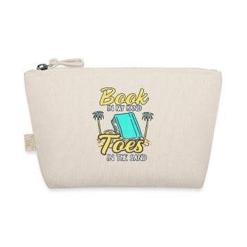 Livre dans mes orteils dans le sable Livres lus - Trousse biologique - nature - Devant