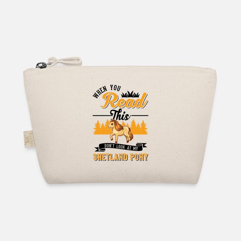 Shetland Pony Gift Shetty Organic Pouch