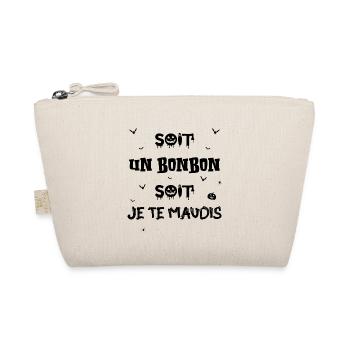 soit bonbon soit je te maudis - Trousse biologique - nature - Devant