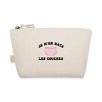 Je m'en bats les couches - Trousse biologique - nature - Devant