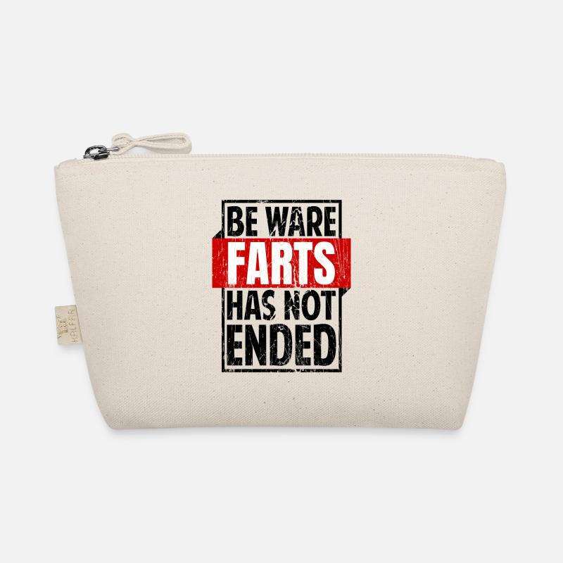 Funny Fart Saying Irony Sarcasm Organic Pouch