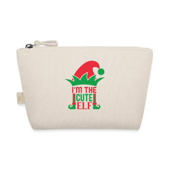 Noël moche Je suis le doux elfe dictons - Trousse biologique - nature - Devant