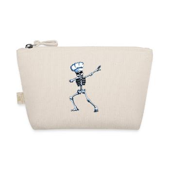 Cooking Baking Chef Chef Cap Skeleton Dabbing - Organic Pouch - nature - Front