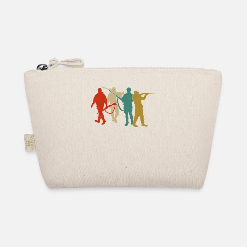 Buck Deer Hunting Hunter Retro Organic Pouch