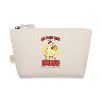 Huhn Hühner - Bio-Täschchen - Natur - Vorne
