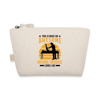 Physiotherapist Gift Physiotherapy Physio - Organic Pouch - nature - Front