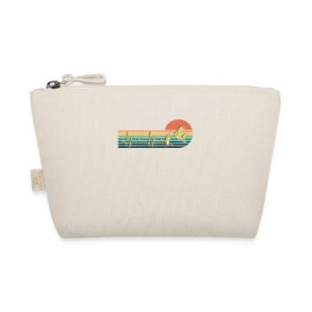 battement coeur vintage peche homme humour pecheur - Trousse biologique - nature - Devant