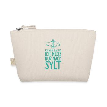 Sylt - Bio-Täschchen - Natur - Vorne