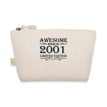 2001 - Jahrgang 2001 - Fantastisch seit 2001 - Bio-Täschchen - Natur - Vorne