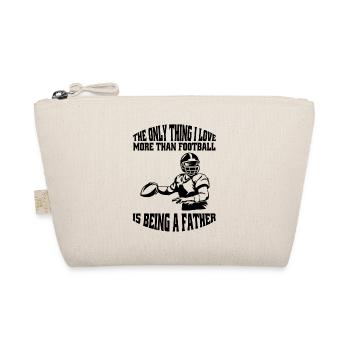 Fan de football Papa Entraîneur de football américain - Trousse biologique - nature - Devant