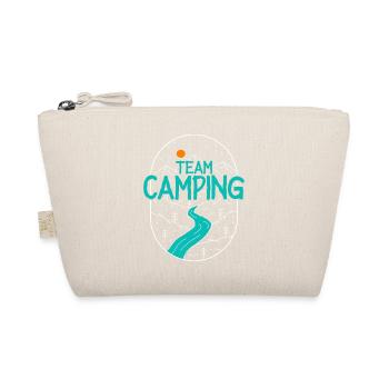 Camping Camper Campen Team - Organic Pouch - nature - Front