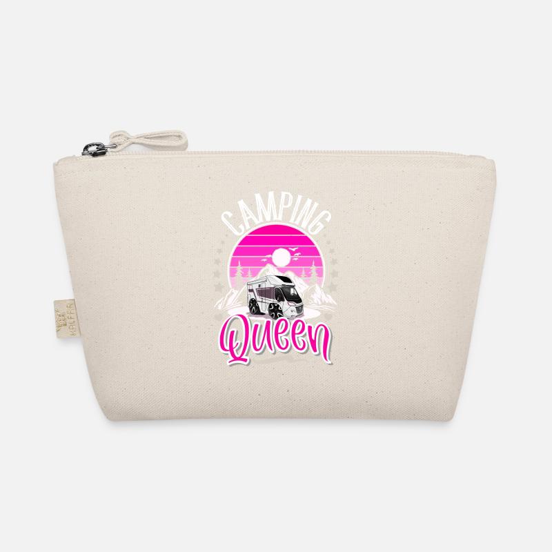 Camping Queen Camper Camping Grandma Organic Pouch