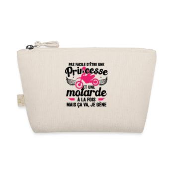 Moto Vélo Anniversaire Motocross Femme Idée Cadeau - Trousse biologique - nature - Devant