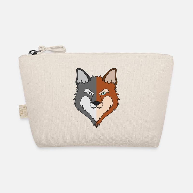 Motif d’animal sauvage de la forêt avec un design de renard Trousse biologique