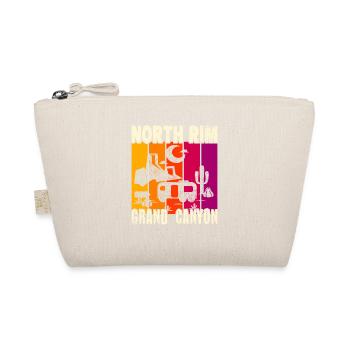 North Rim Grand Canyon Camping - Organic Pouch - nature - Front
