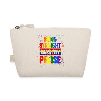 LGBT Rainbow Gay Pride Homo Lesbian Gay - Organic Pouch - nature - Front