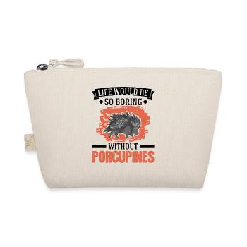 Porc-épic Cadeau Porc-épic - Trousse biologique - nature - Devant