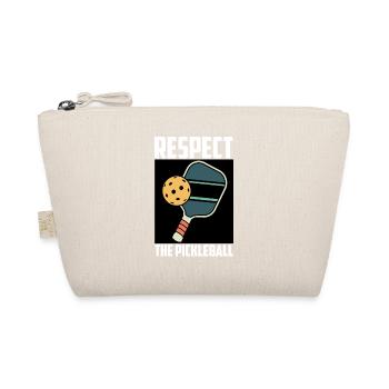 Respectez le Pickleball Funny Paddle Pickleball Fun - Trousse biologique - nature - Devant