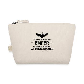 JE N'IRAI PAS EN ENFER - Trousse biologique - nature - Devant