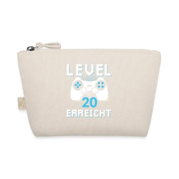 Level 20 Erreicht Gamer - Bio-Täschchen - Natur - Vorne