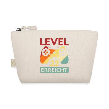 Level 22 Erreicht Gamer - Bio-Täschchen - Natur - Vorne