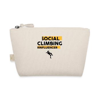Social Media Influencer Social Climbing Meme - Organic Pouch - nature - Front