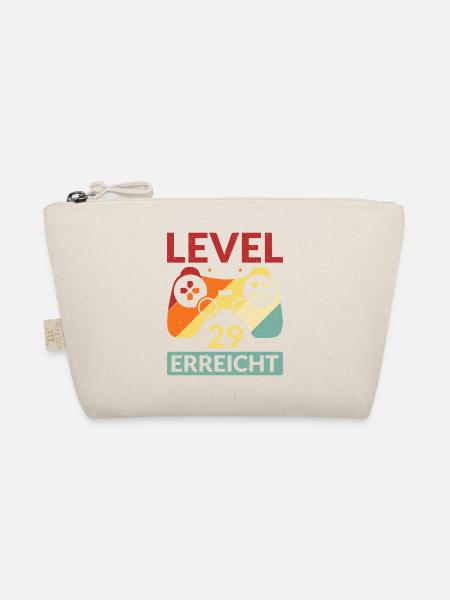 Level 29 Erreicht Gamer - Bio-Täschchen - Natur