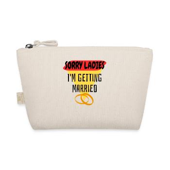 I'M GETTING MARRIED - Organic Pouch - nature - Front