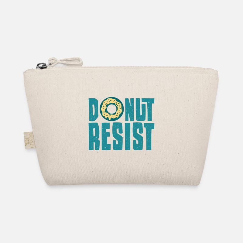 Policeman Saying Funny Donut Resist Organic Pouch