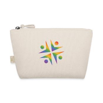 Equality Gay Pride Lgbtq Rainbow Transgender Bisex - Bio-Täschchen - Natur - Vorne
