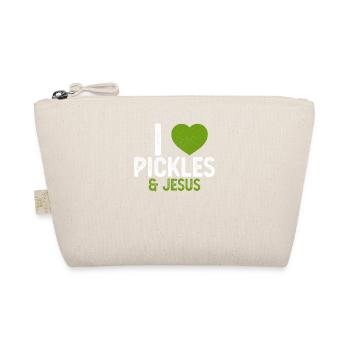 J’aime les cornichons Jésus Drôle d’amant cornichon Citation Amusant - Trousse biologique - nature - Devant