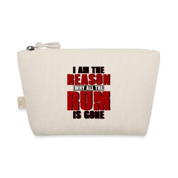 I Am The Reason Why All The Rum Is Gone 4 - Bio-Täschchen - Natur - Vorne