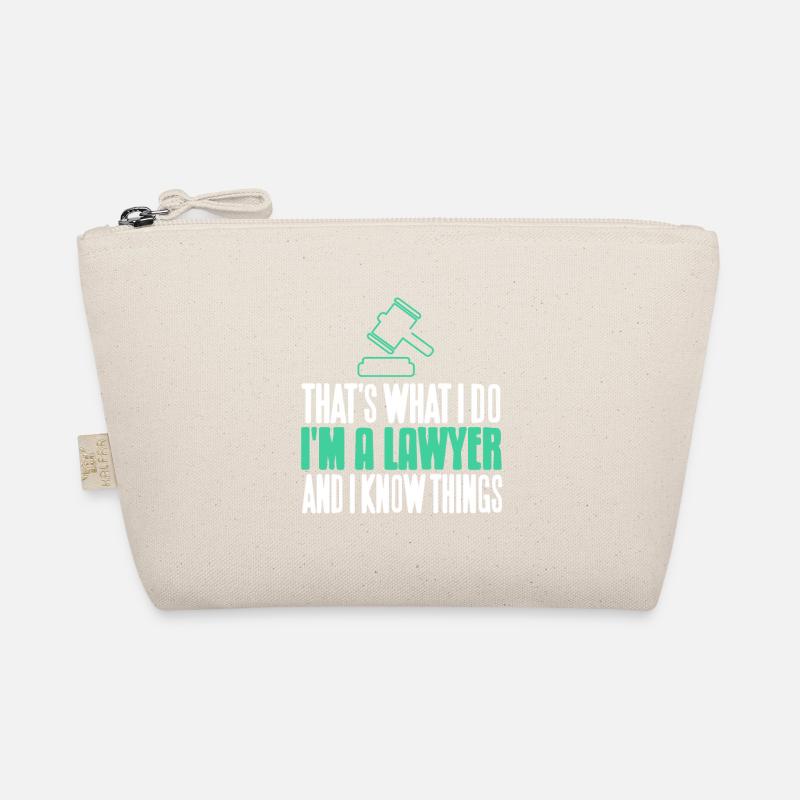 That's What I Do I'm A Lawyer & I Know Things Bio-Täschchen