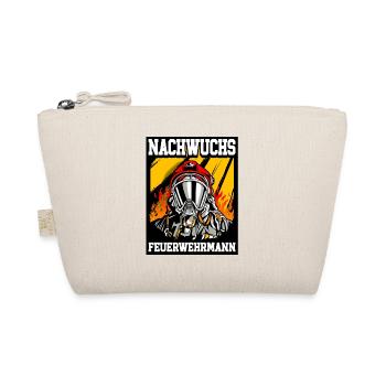 Nachwuchs Feuerwehr Feuerwehrmann - Bio-Täschchen - Natur - Vorne