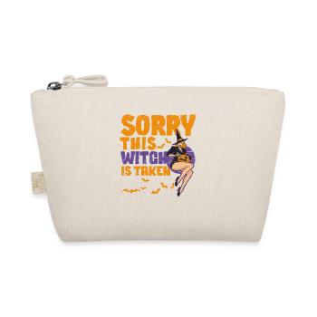 Sorry This Witch Is Taken Funny Halloween Witches - Bio-Täschchen - Natur - Vorne