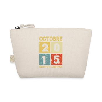 Anniversaire Vintage Idée Cadeau Octobre 2015 - Trousse biologique - nature - Devant