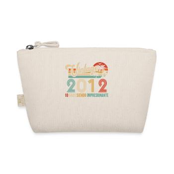 Anniversaire Vintage Idée Cadeau D Anniversaire 10 - Trousse biologique - nature - Devant