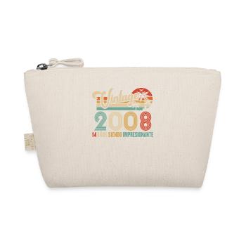 Anniversaire Vintage Idée Cadeau D Anniversaire 14 - Trousse biologique - nature - Devant