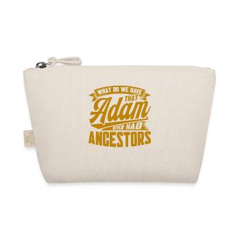 Jesus Bible Christian Religious Church Gift - Organic Pouch - nature - Front