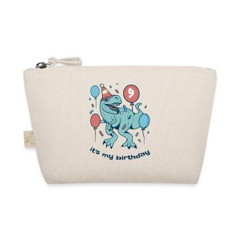 C’est mon anniversaire Dino - Trousse biologique - nature - Devant