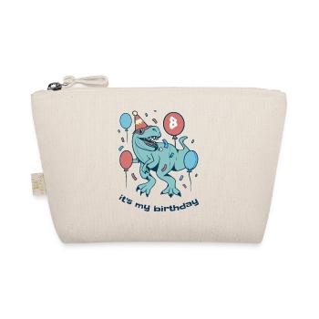 C’est mon anniversaire Dino - Trousse biologique - nature - Devant