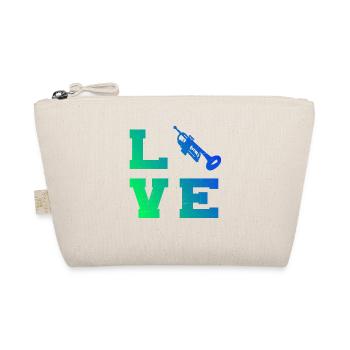 Men's Trumpet Trumpeter Trumpet Playing - Organic Pouch - nature - Front