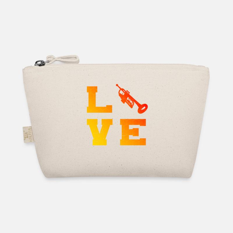 Trumpet Player Trumpeter Playing Organic Pouch