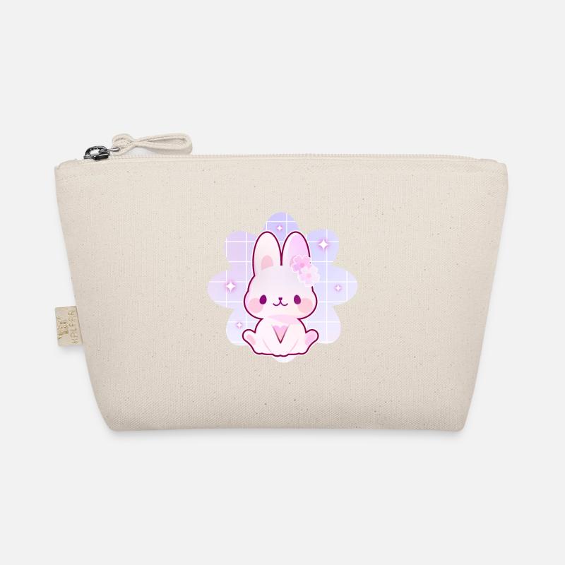Kawaii Hase - Bio-Täschchen - Natur