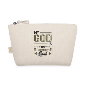 My God is a great God. - Organic Pouch - nature - Front