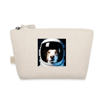 Dog in space - Organic Pouch - nature - Front