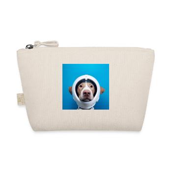 Dog in space - Organic Pouch - nature - Front