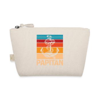 Herren Papitän Papa und Kapitän Lustiges Vintage - Trousse biologique - nature - Devant