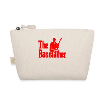 The Bassfather Funny Gift pour bassiste - Trousse biologique - nature - Devant