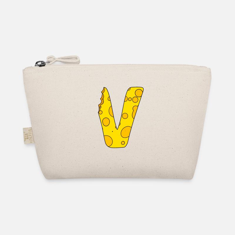 Letter V Organic Pouch